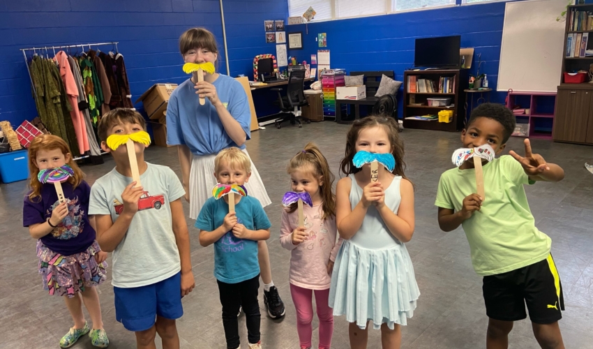 Group mustache